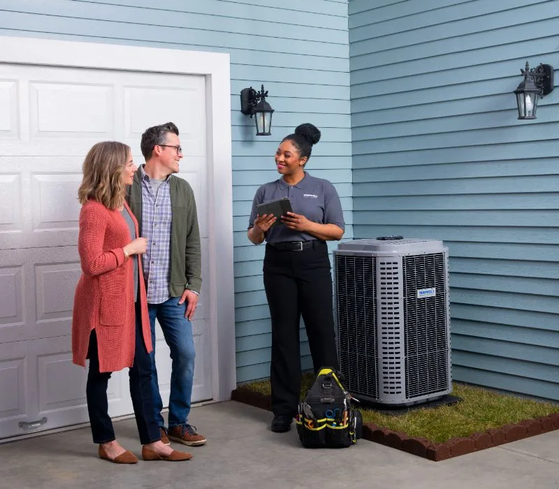 heating and cooling system