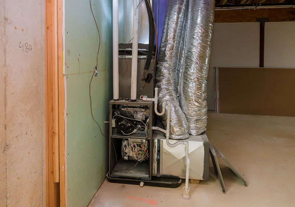 Issues with the blower motor in the furnace
