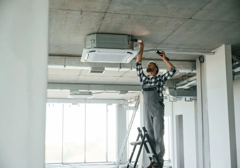 How long does AC run after installation?