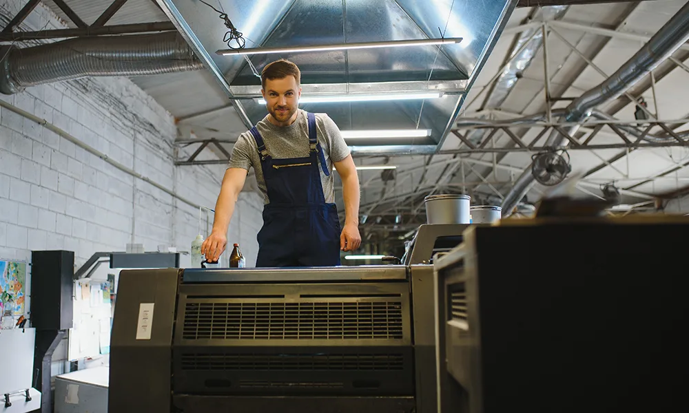 Reliable commercial HVAC equipment in a building