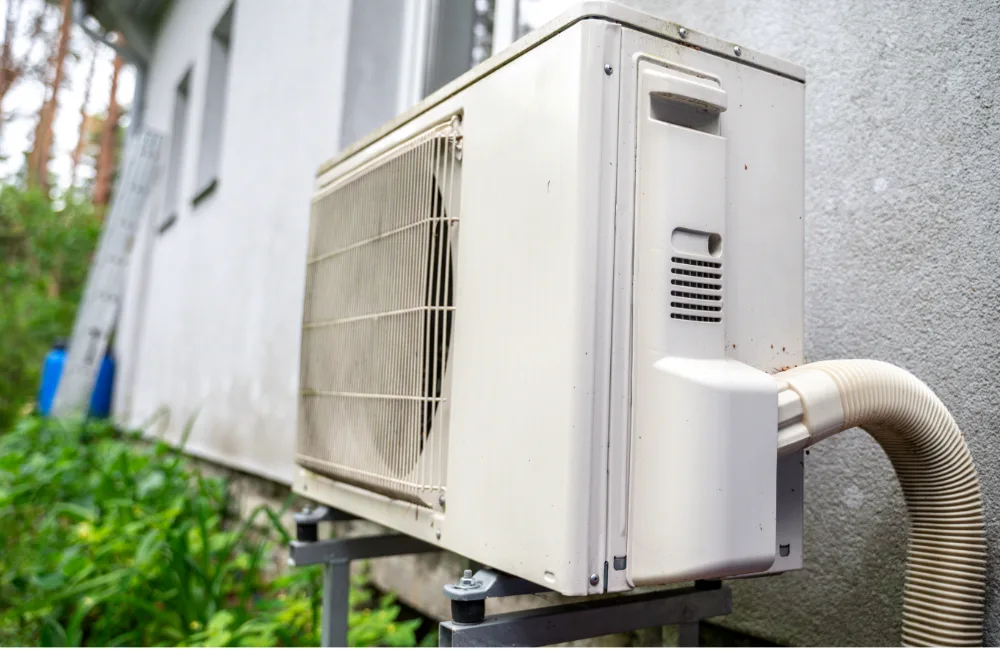 Why does my AC stop blowing cold air after a while?