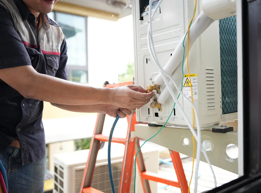 Equipment do you typically use during an HVAC installation