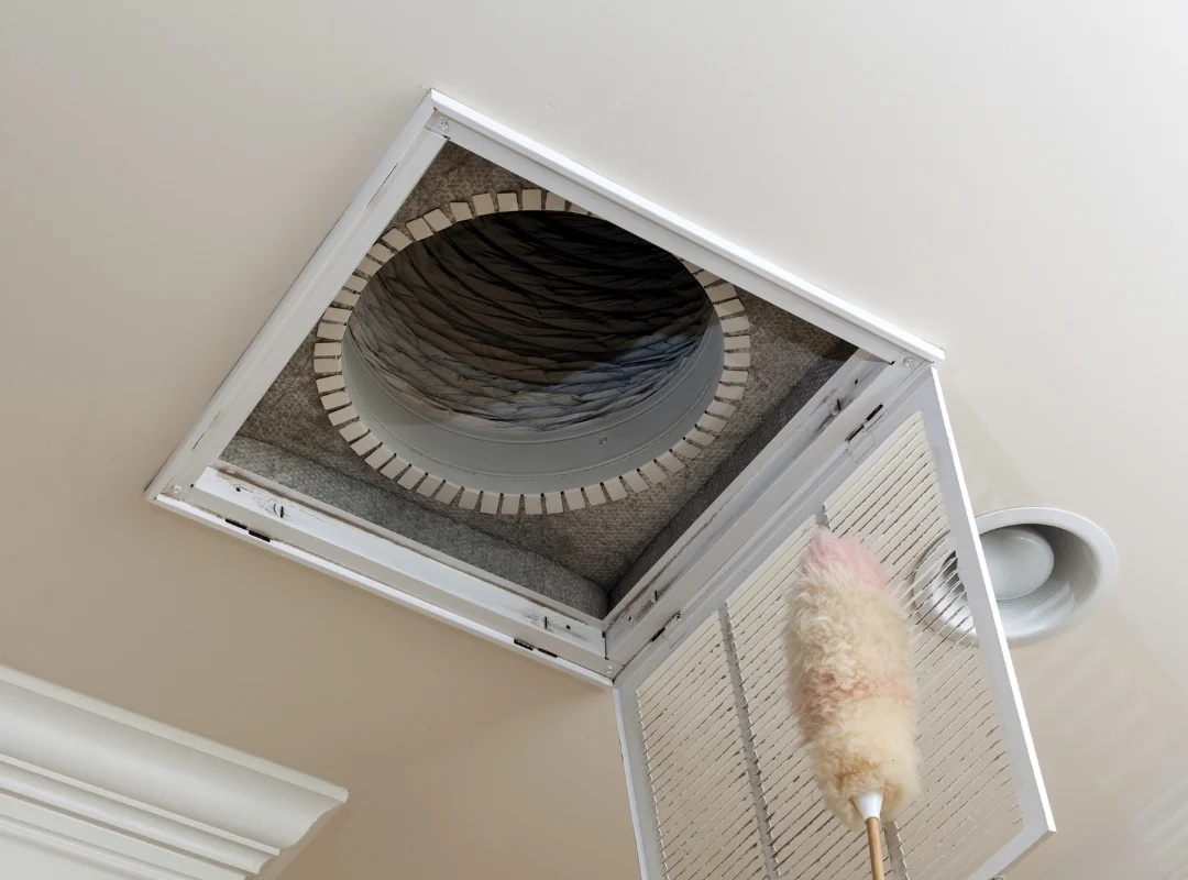 How to fix a leaking air vent